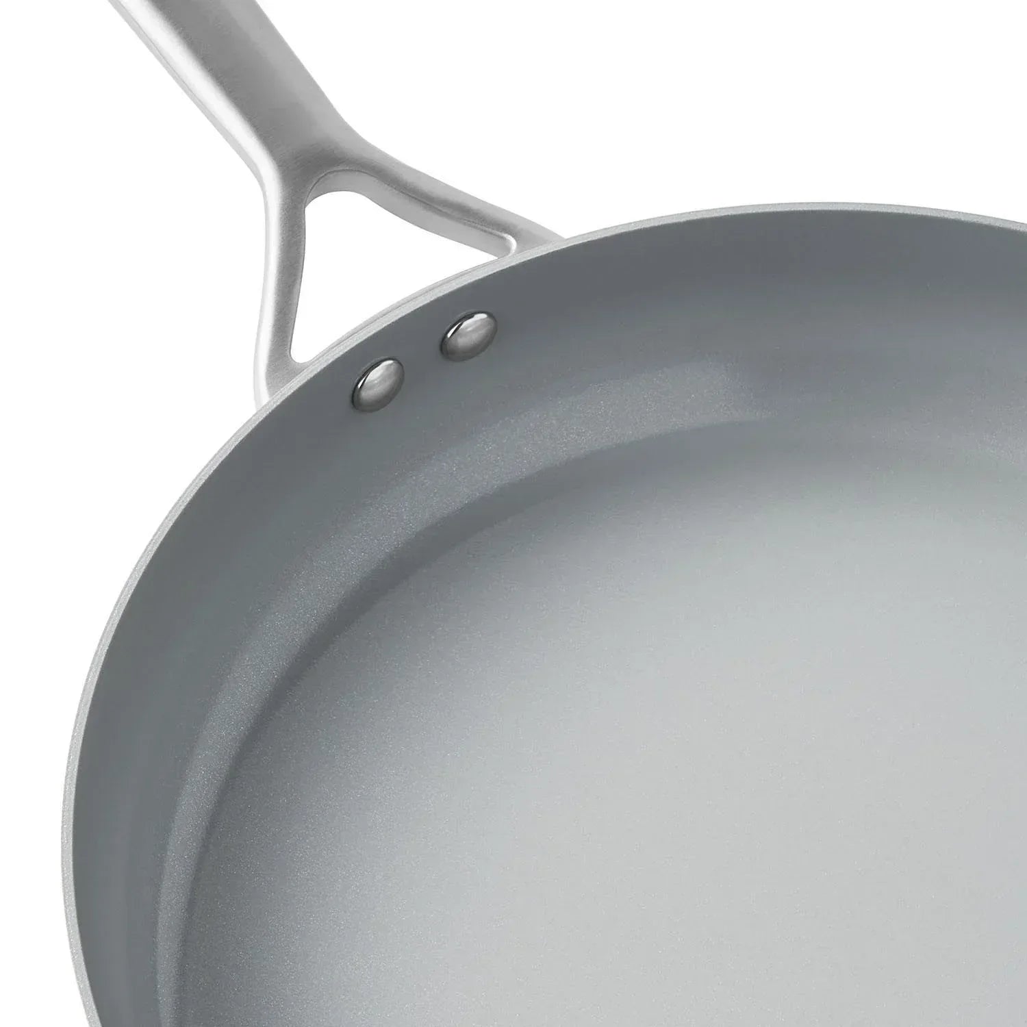 Member's Mark 3-Piece Modern Tri-Ply Fry Pan Set with Ceramic Coating