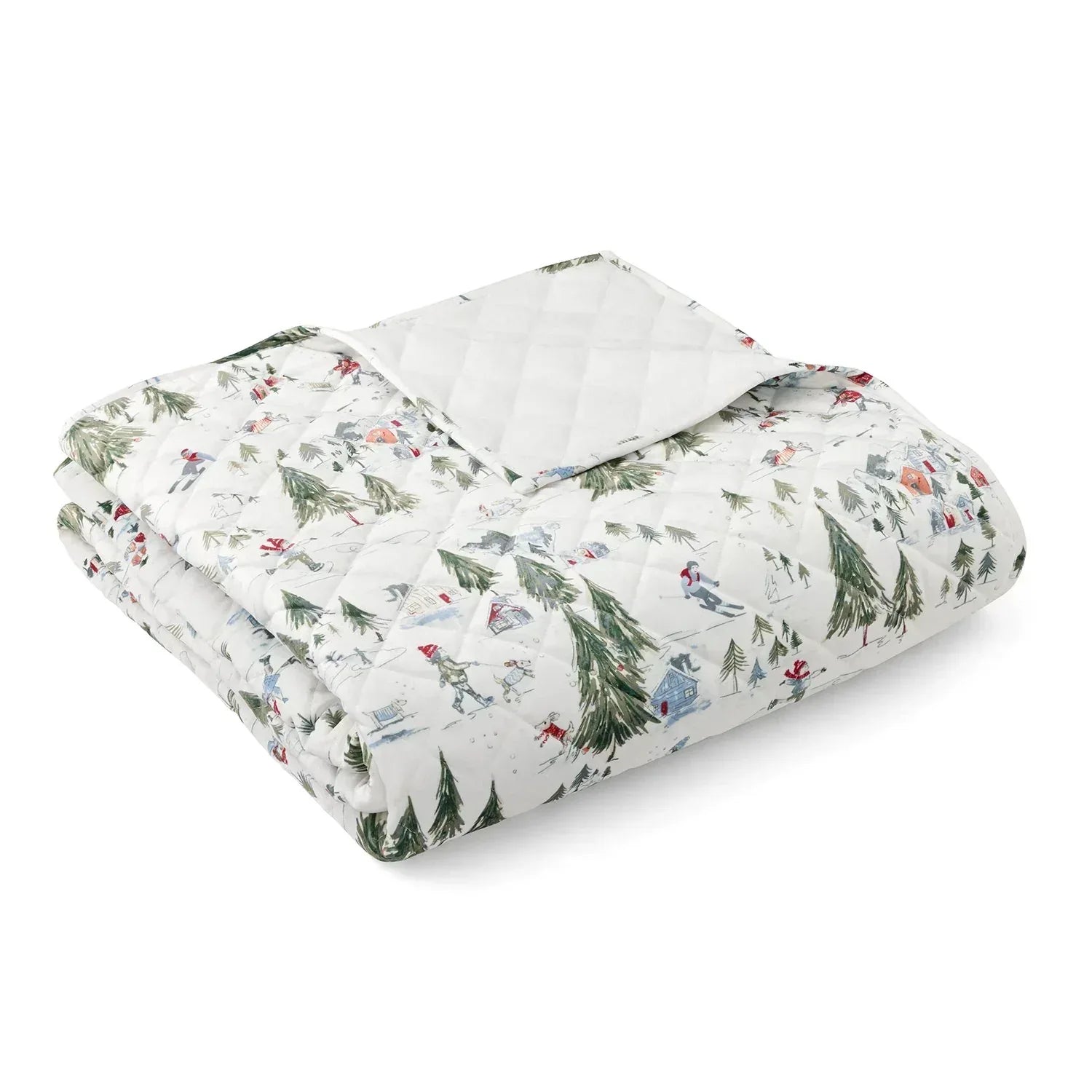 Member's Mark 3-Piece Printed Velvet Quilt Sets, Winter Designs