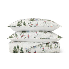 Member's Mark 3-Piece Printed Velvet Quilt Sets, Winter Designs
