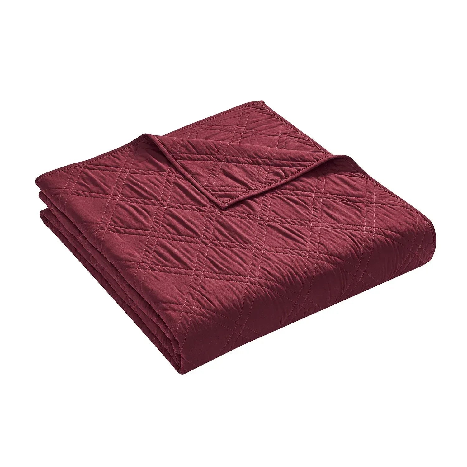 Member’s Mark 3-Piece Solid Diamond Quilt Set, Assorted Sizes