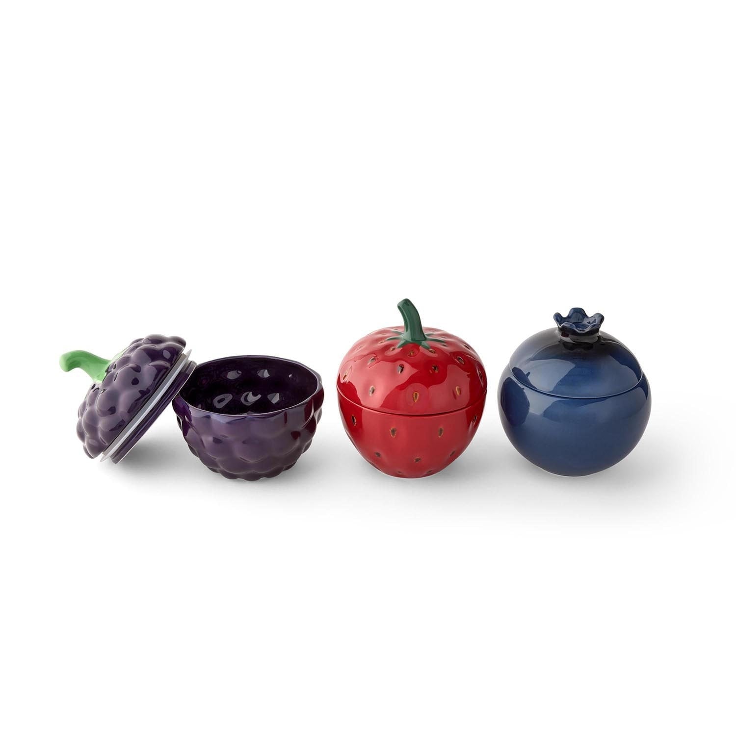 Member's Mark 3-Piece Stoneware Berry Canister Set