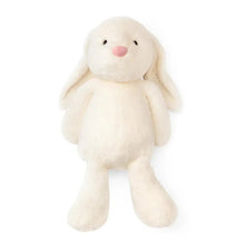 36-inch white bunny plush, standing pose, long ears and pink nose