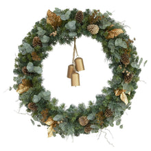 Member's Mark 48" Pre-Lit Holiday Wreath with Bells