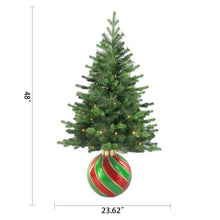 Member's Mark 4' Pre-Lit Topiary with Ornament Base