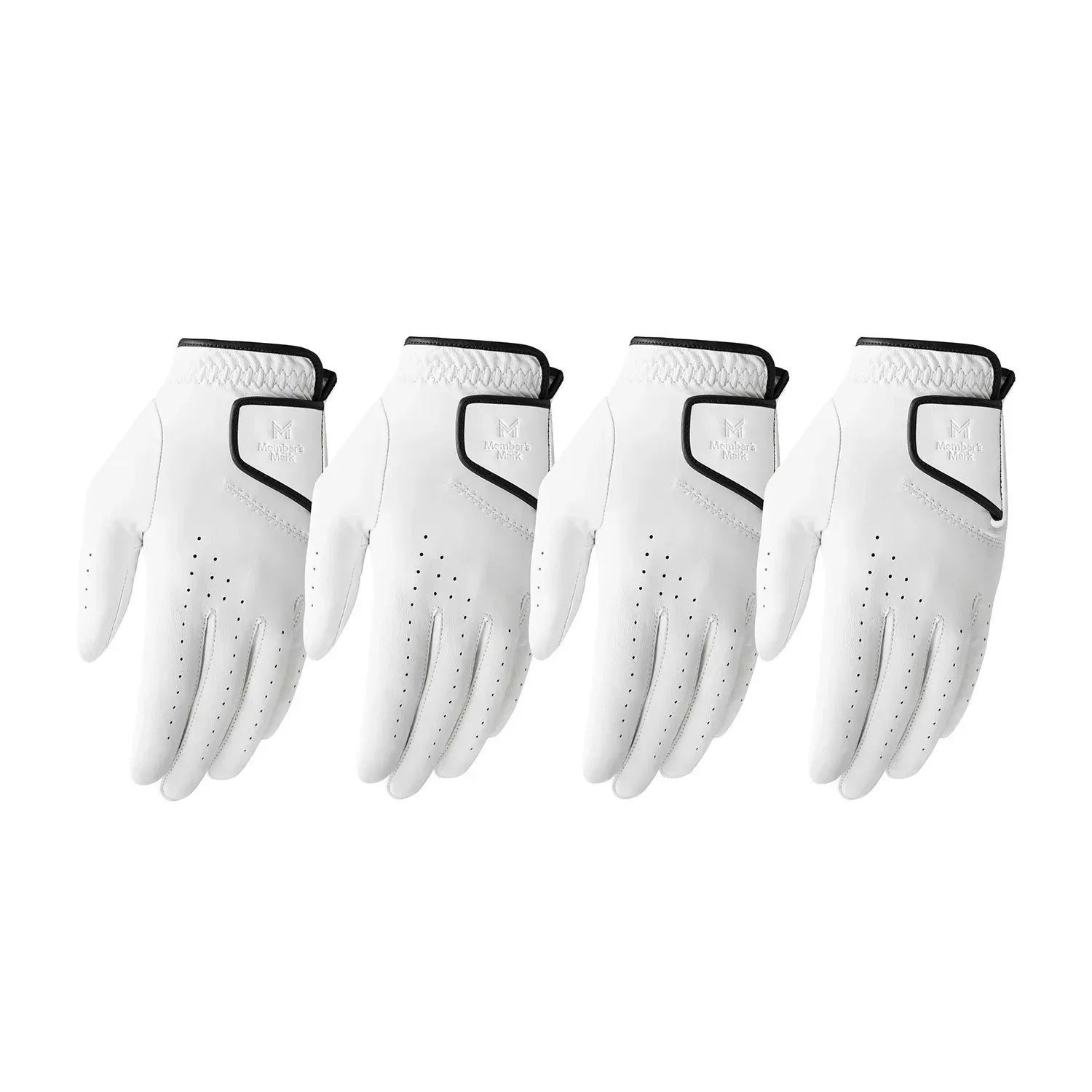 Member's Mark 4 pk. Elite Premium Golf Gloves, Choose Size