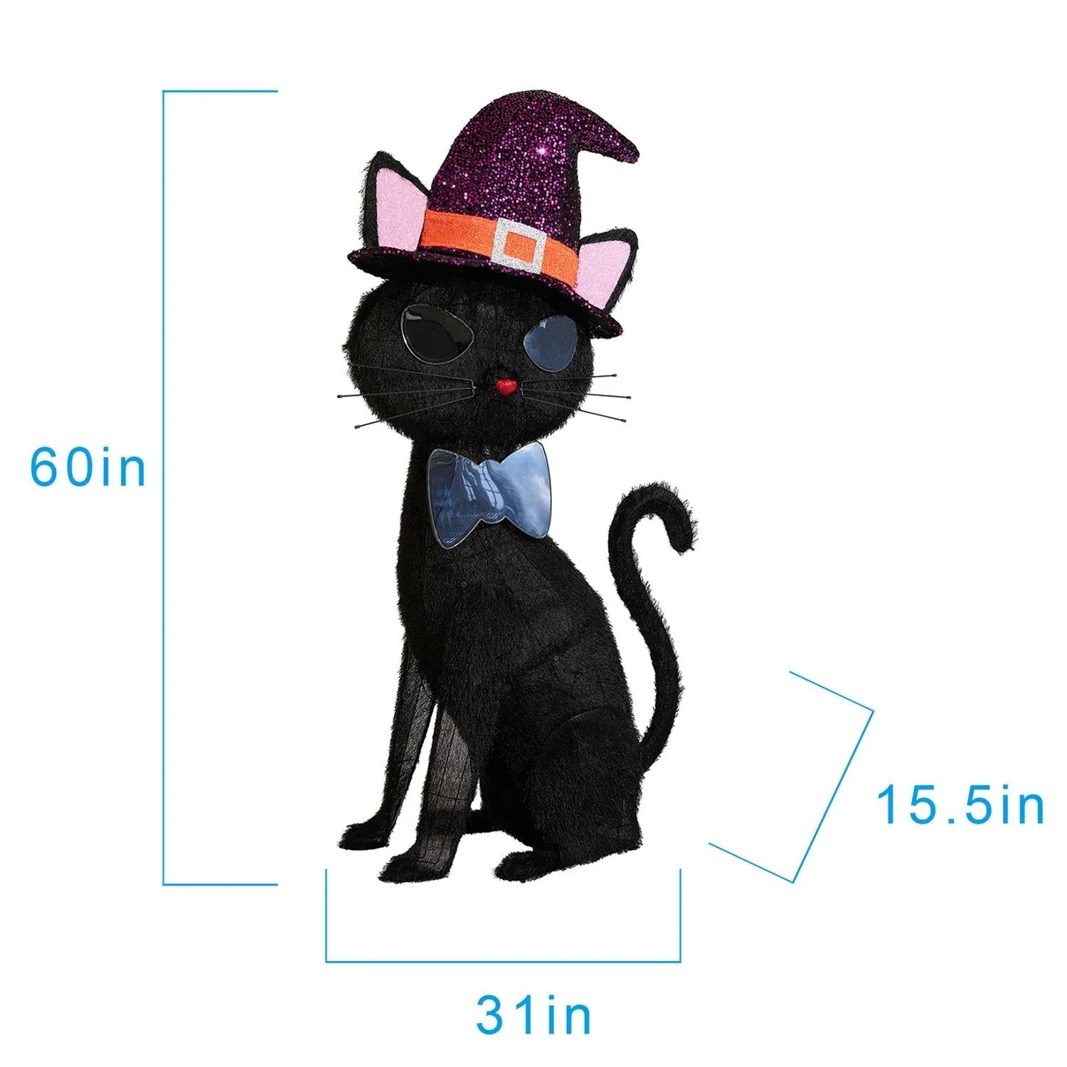 Member's Mark 5' Pre-Lit Black Cat - USA MEGA SHOP