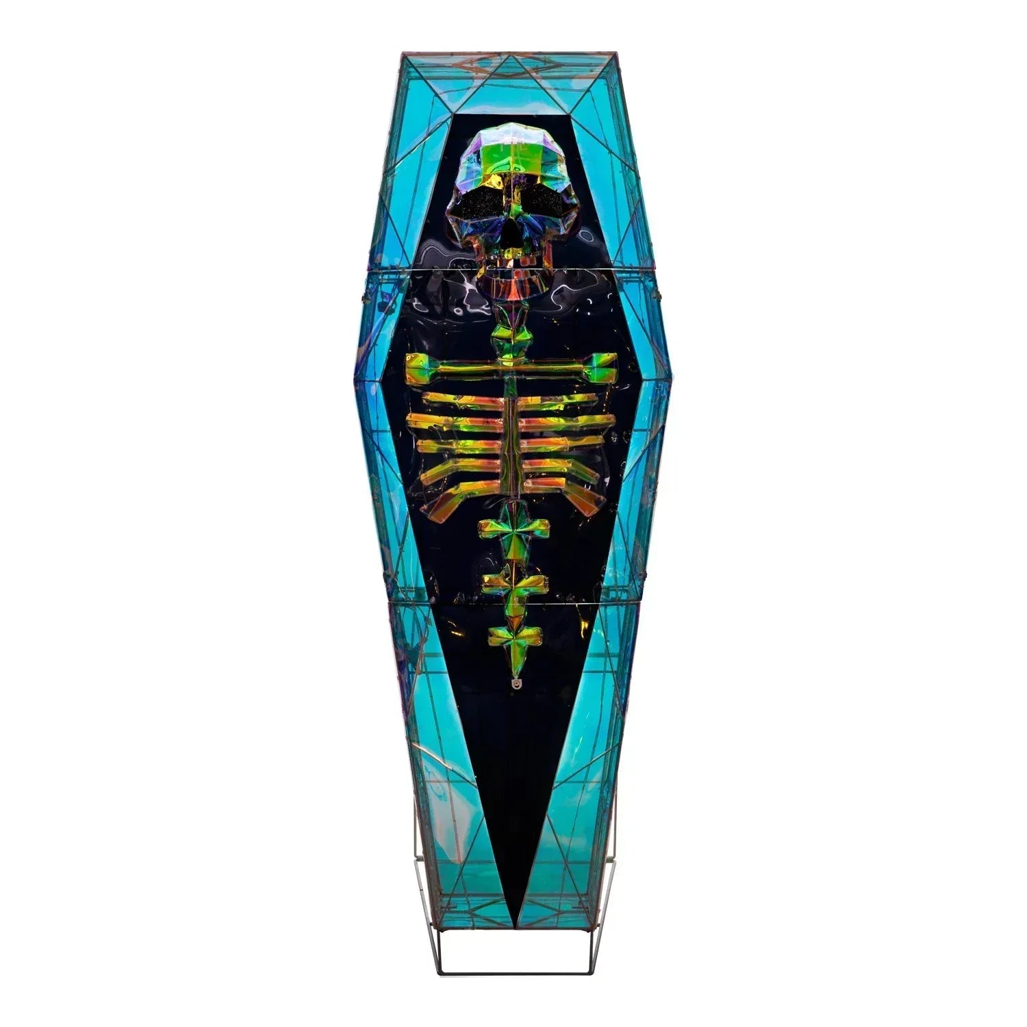 Member's Mark 5' Pre-Lit Prismatic Coffin