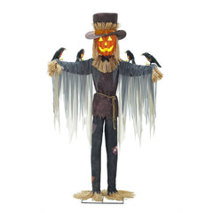 Member's Mark 8' Pre-Lit Animated Scarecrow - USA MEGA SHOP