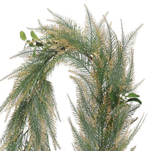 Member's Mark 9' Pre-Lit Cypress Garland with Gold Shimmer