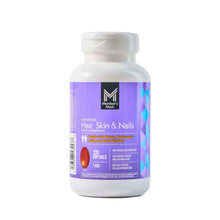 Member's Mark Advanced Hair, Skin & Nails softgels bottle with white cap, front label