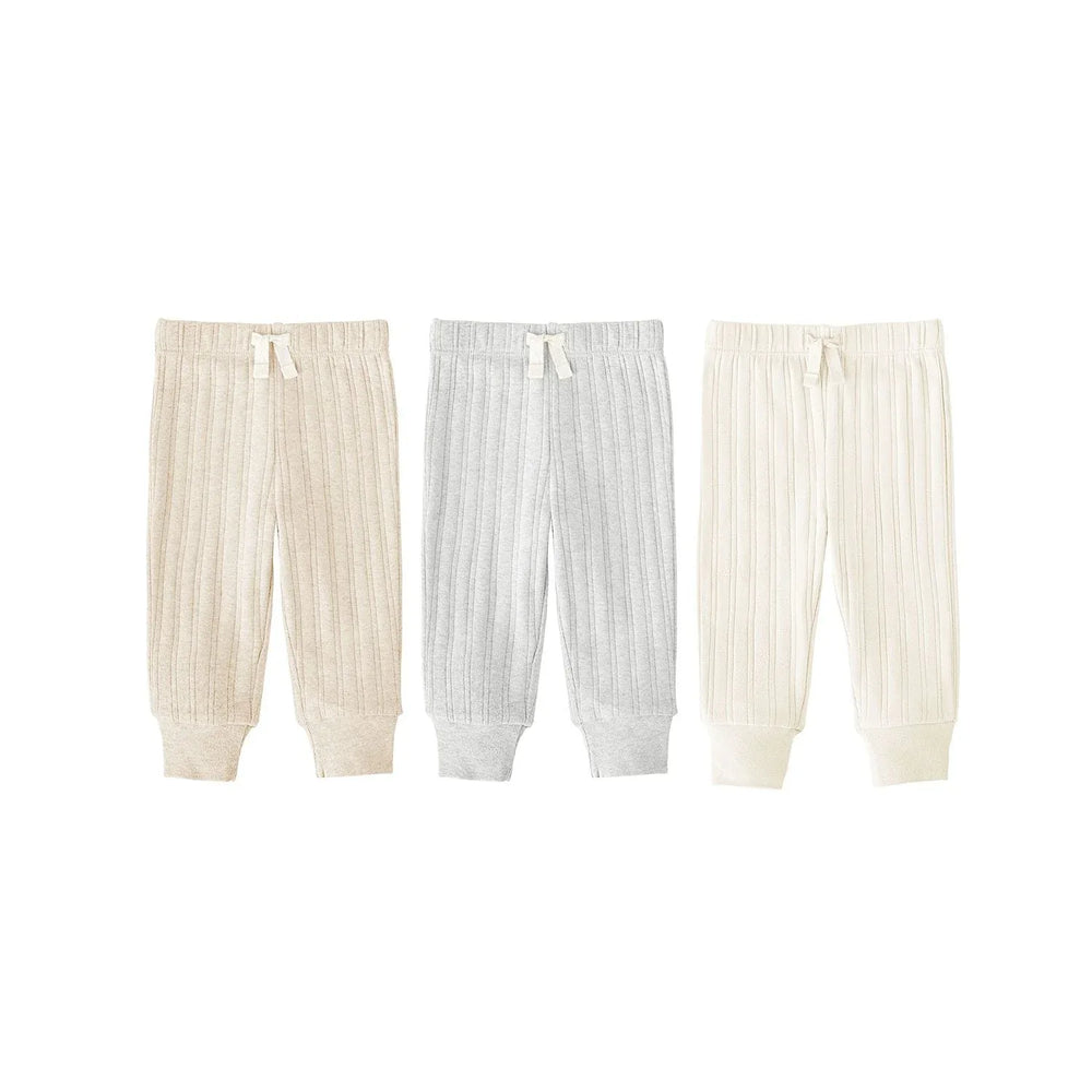 Member's Mark Baby 3-Pack Organic Cotton Rib Pant - USA MEGA SHOP