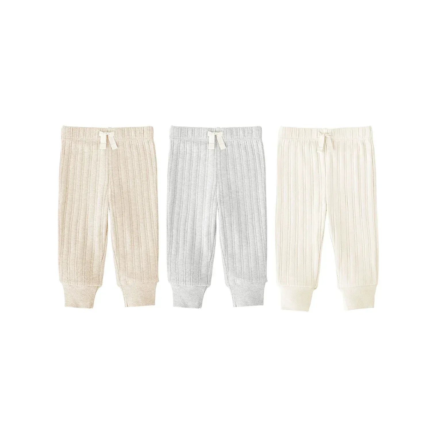 Member's Mark Baby 3-Pack Organic Cotton Rib Pant