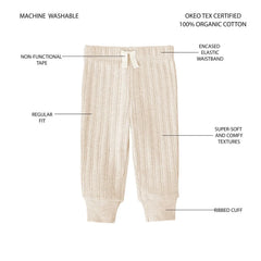Member's Mark Baby 3-Pack Organic Cotton Rib Pant - USA MEGA SHOP