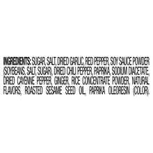 Bang Bang seasoning ingredient list text on a white label background