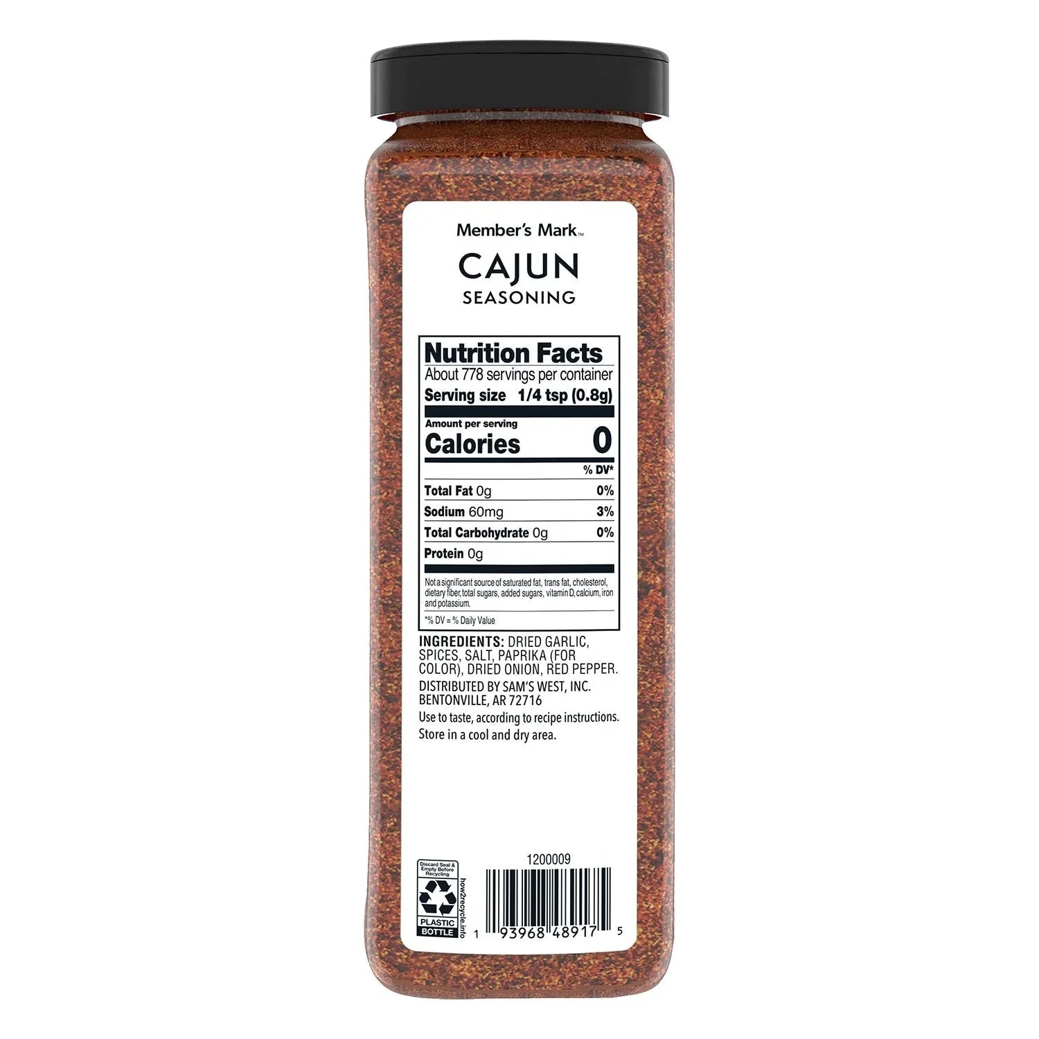 Member’s Mark Cajun Seasoning, 22 oz. - USA MEGA SHOP