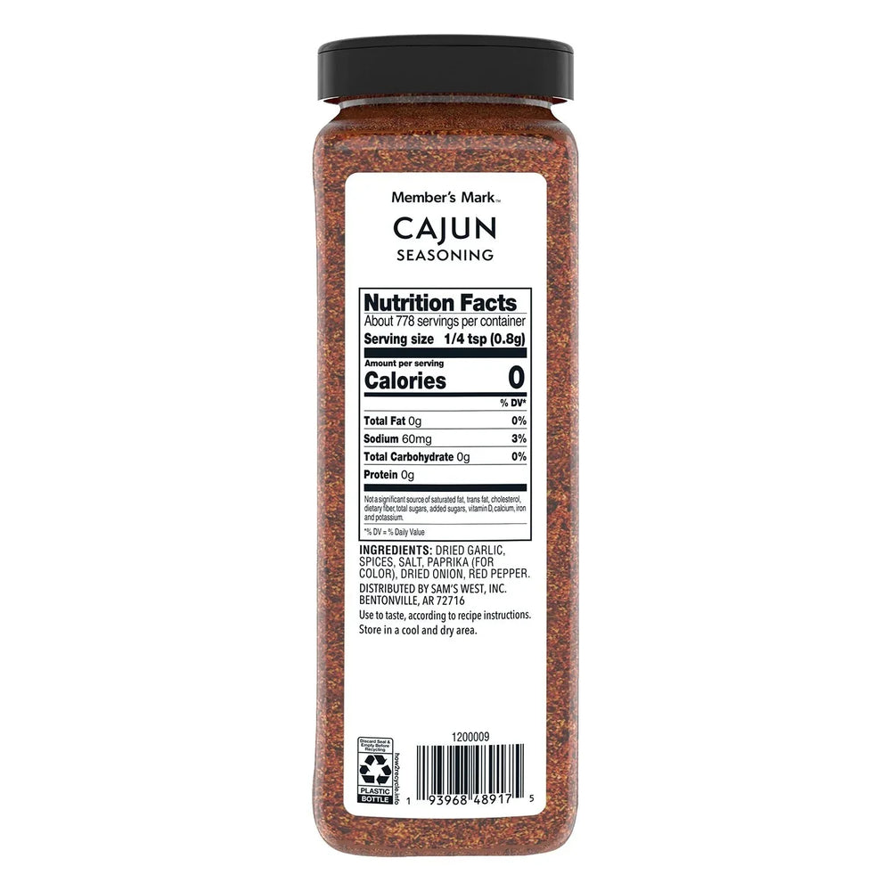 Member’s Mark Cajun Seasoning, 22 oz. - USA MEGA SHOP