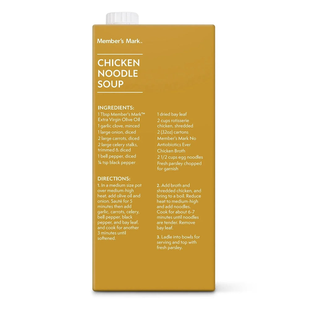 Member's Mark Chicken Broth, 32 oz., 6 pk. - USA MEGA SHOP