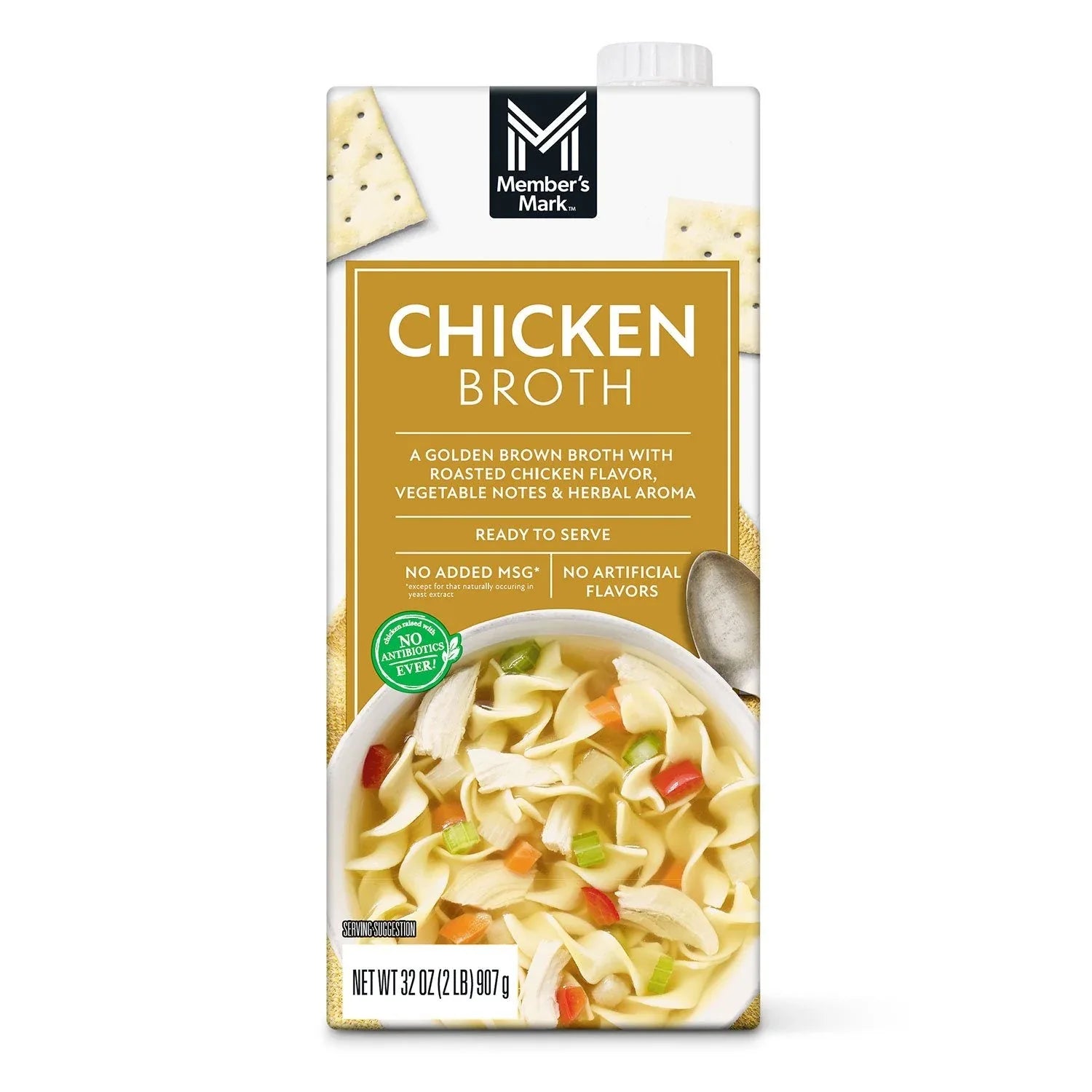 Member's Mark Chicken Broth, 32 oz., 6 pk. - USA MEGA SHOP