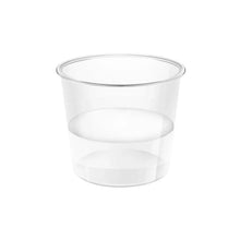 Clear dosing cup for liquid oral allergy medicine