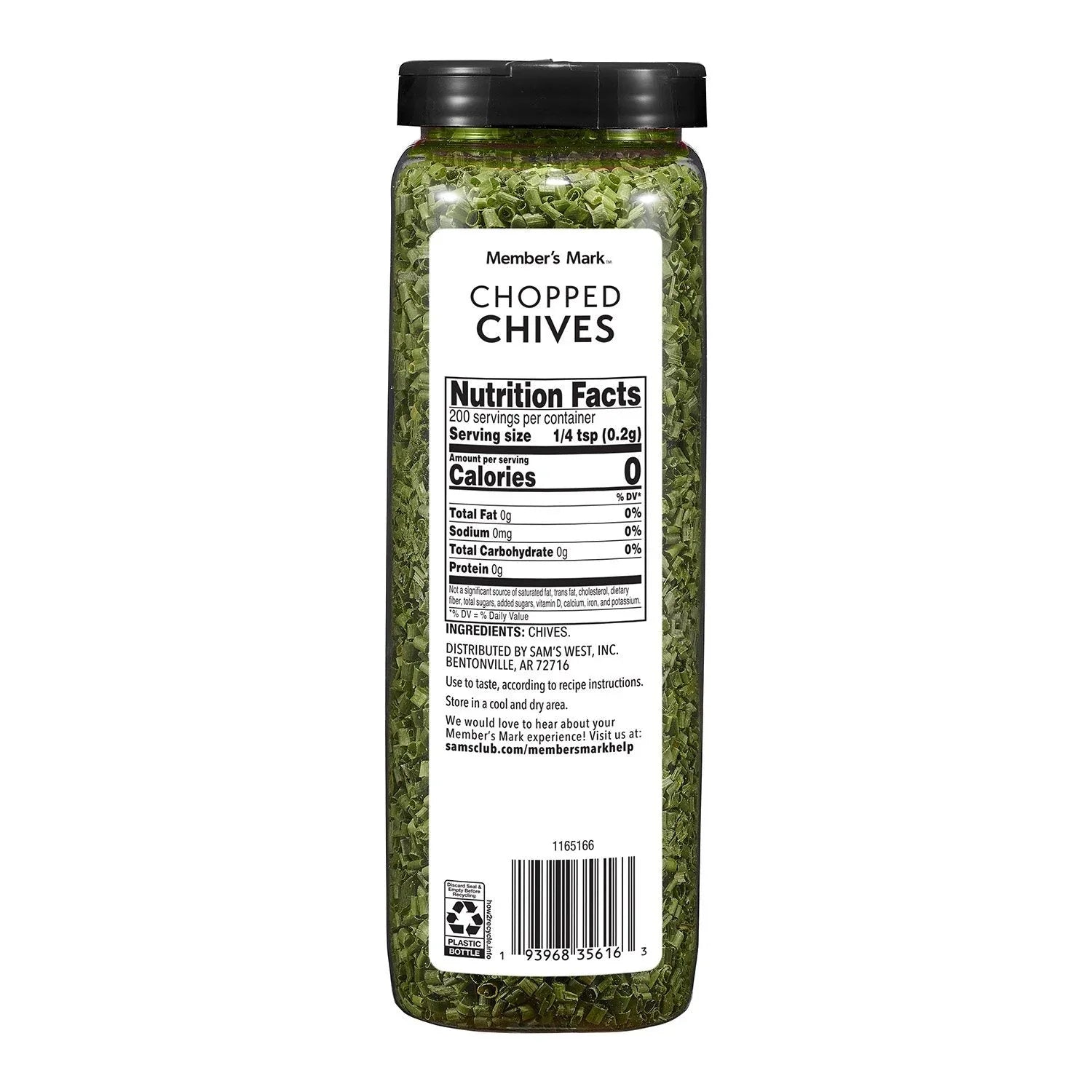 Member's Mark Chopped Chives, 1.4 oz. - USA MEGA SHOP