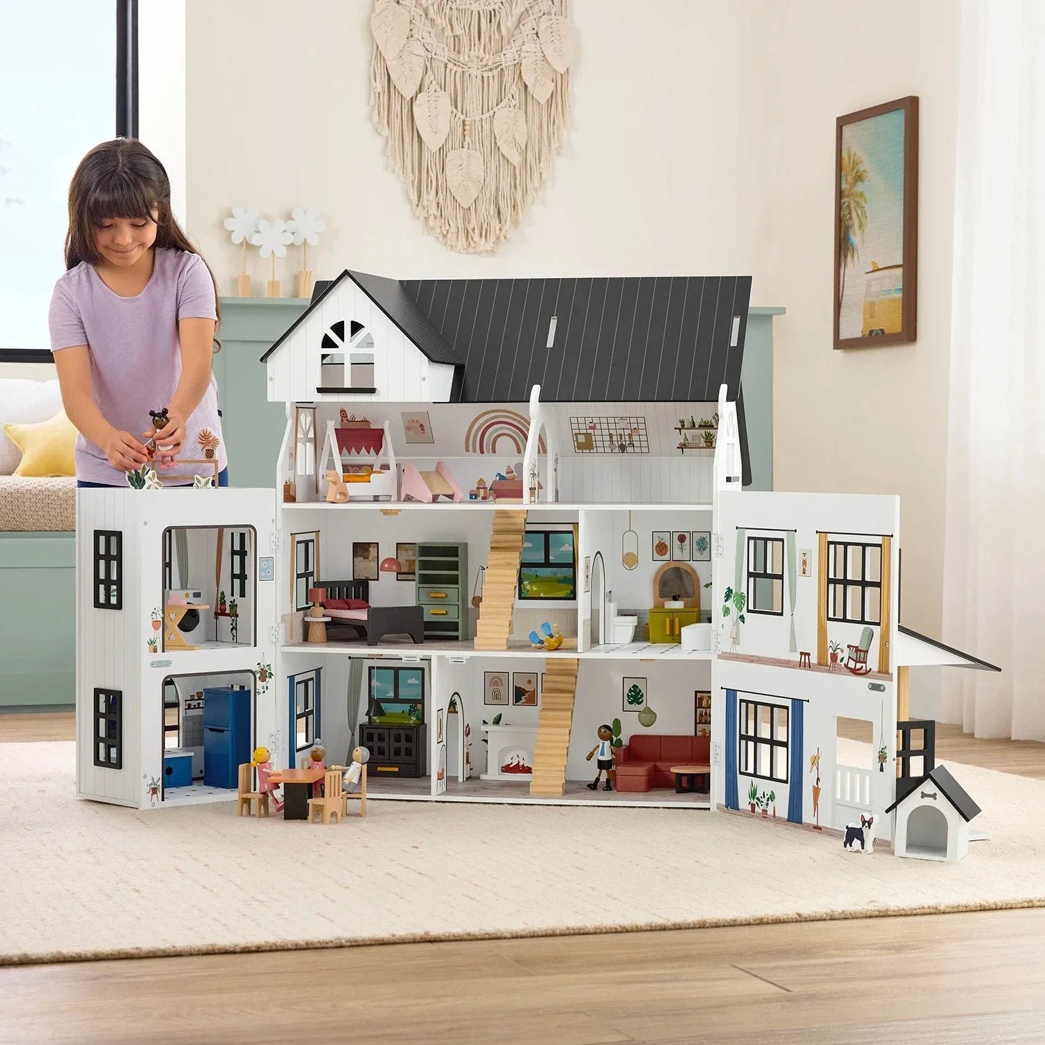 Member's Mark Classic Mansion Dollhouse - USA MEGA SHOP