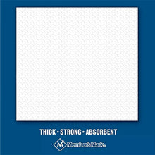White embossed 1-ply napkin sheet, thick strong absorbent