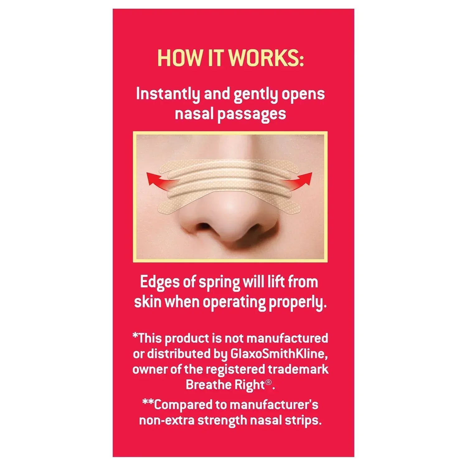Member's Mark Extra Strength Drug Free Nasal Strips, Tan, 44 ct.