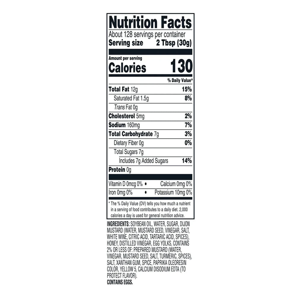 Member's Mark Foodservice Honey Mustard, 128 oz. - USA MEGA SHOP