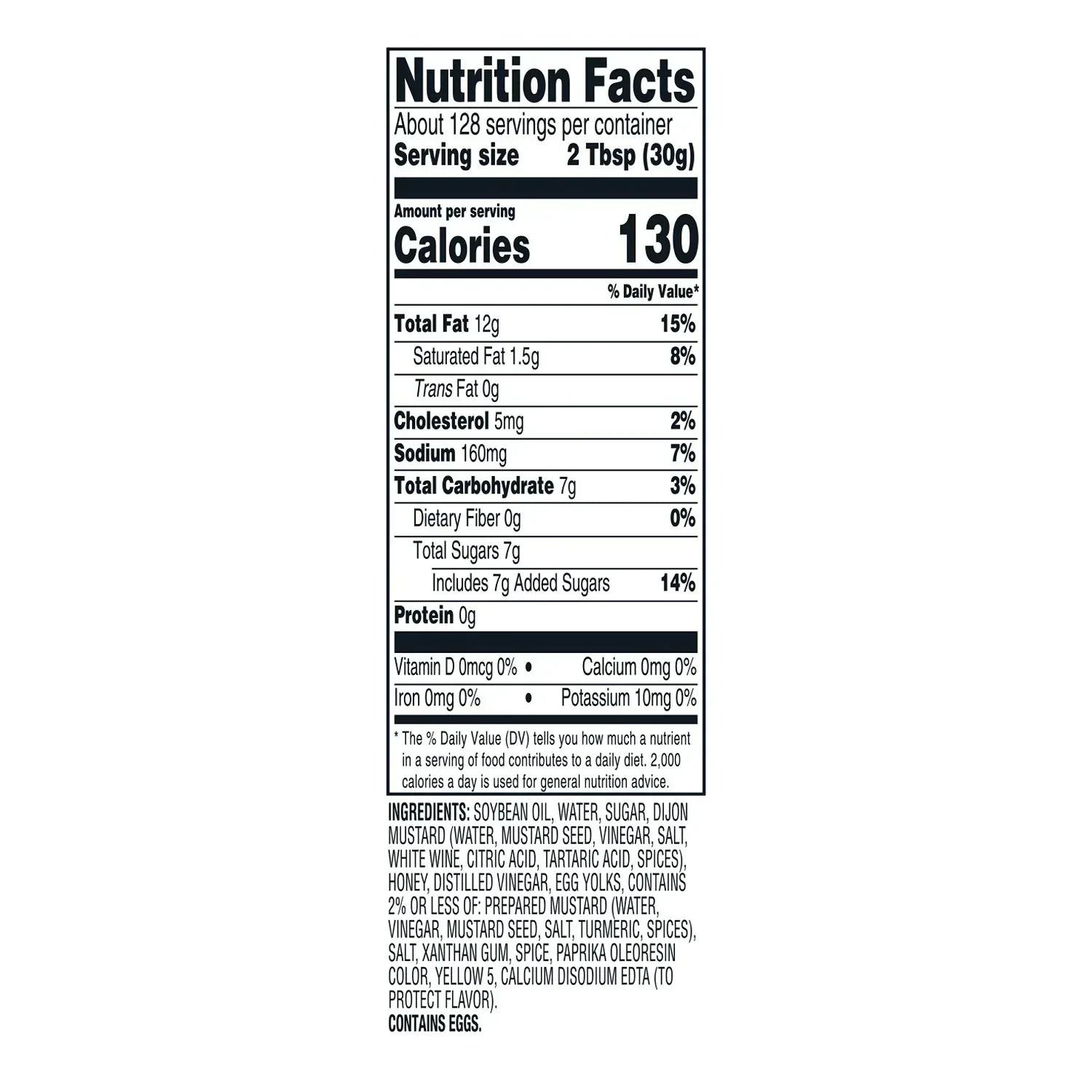 Member's Mark Foodservice Honey Mustard, 128 oz.