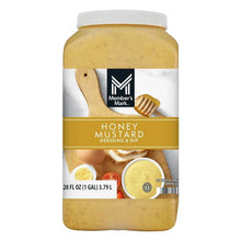28 fl oz honey mustard dressing in squeeze bottle, 1 gallon