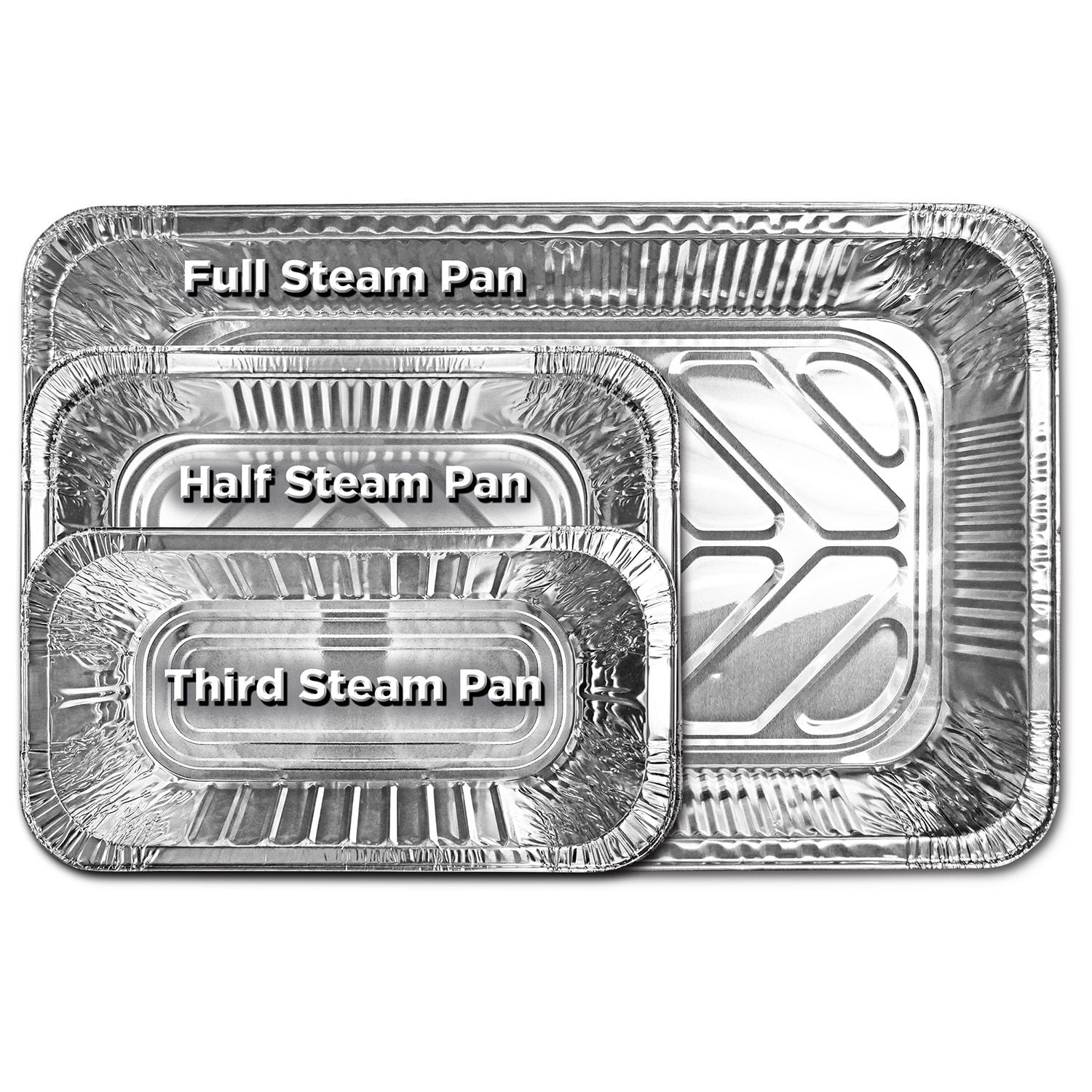 Member's Mark Full Size Aluminum Steam Table Pans, 15 ct.