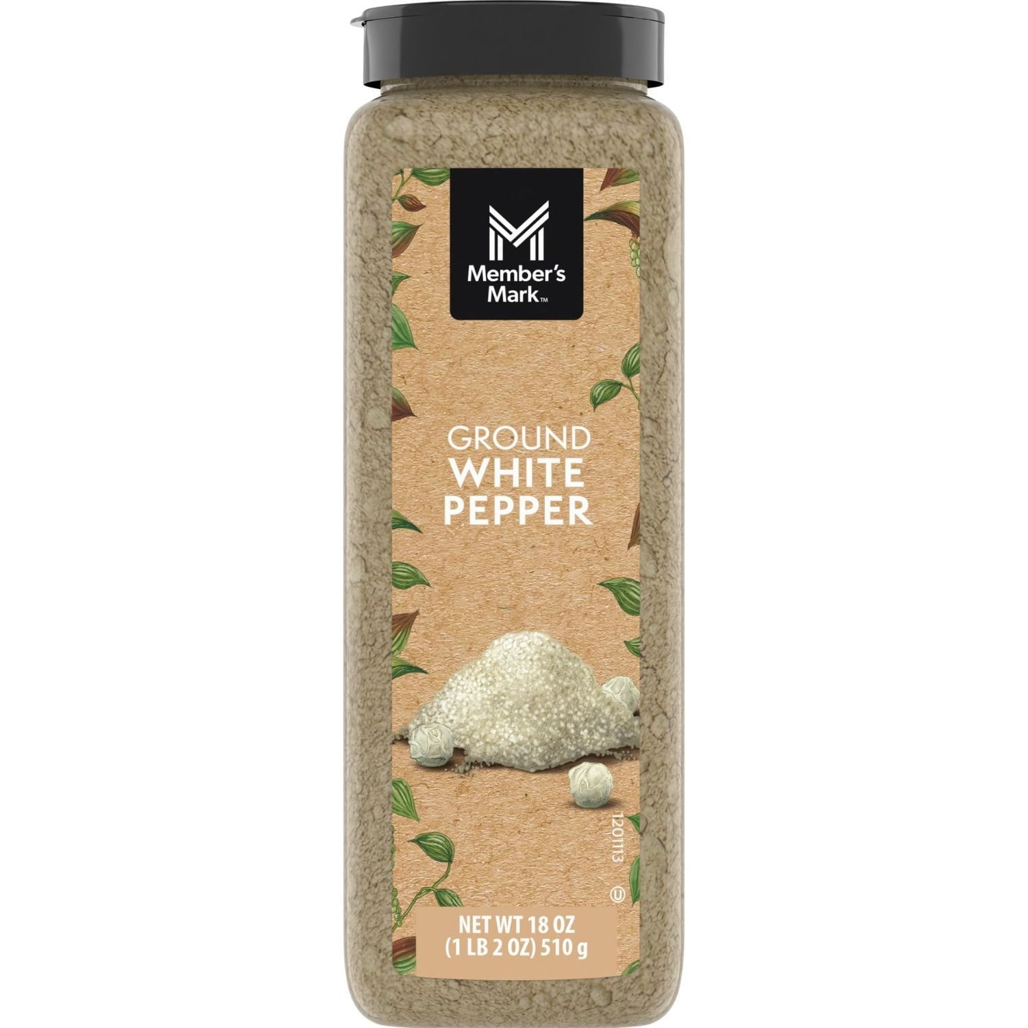 Member's Mark Ground White Pepper, 18 oz.