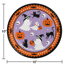 Member's Mark Halloween Paper Plates, Ghostly Goodies, 10", 85 ct.