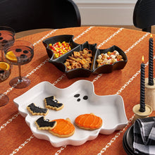 Member's Mark Halloween Serveware, Ghost & Bat, Set of 2