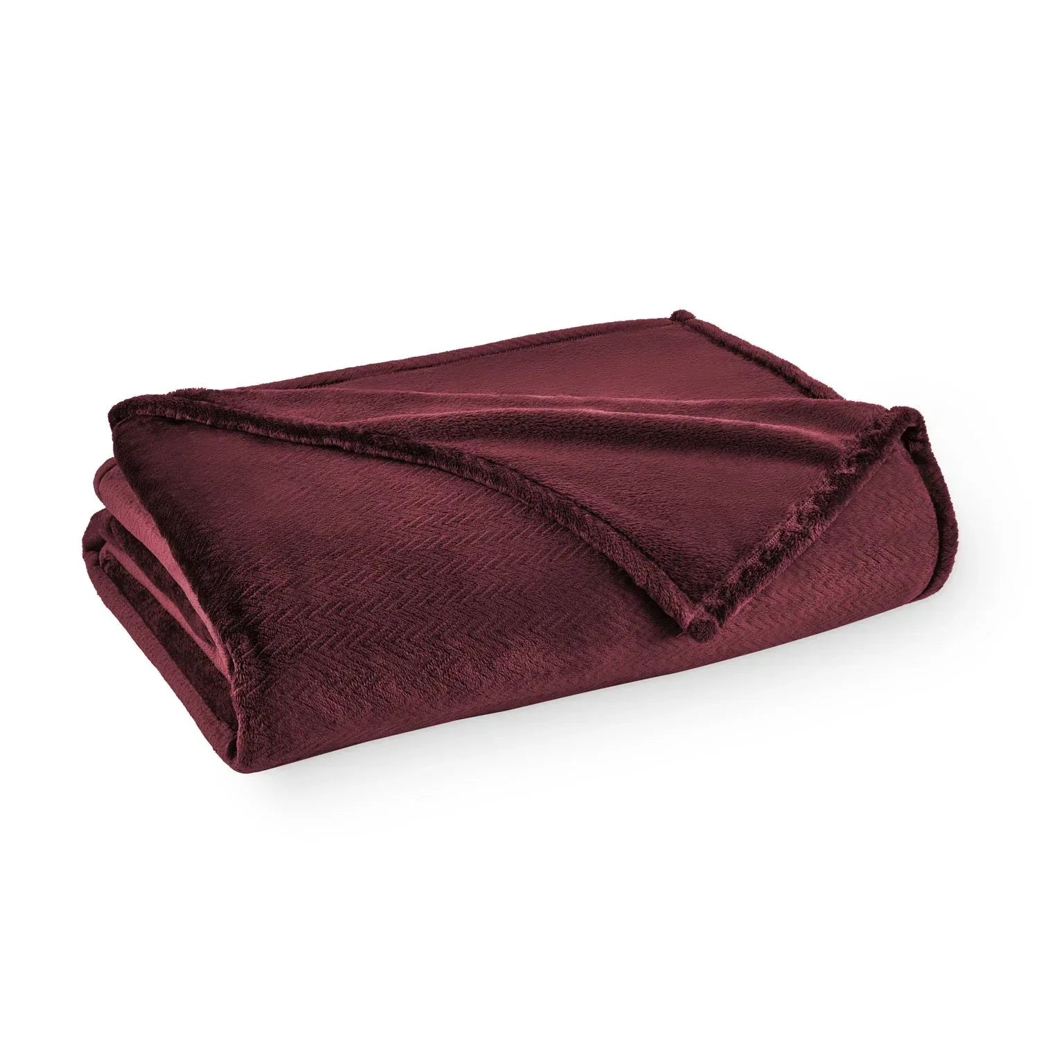 Member's Mark Herringbone Velvet Plush Blanket
