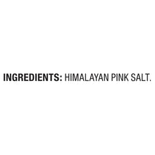 Ingredients panel: Himalayan pink salt.