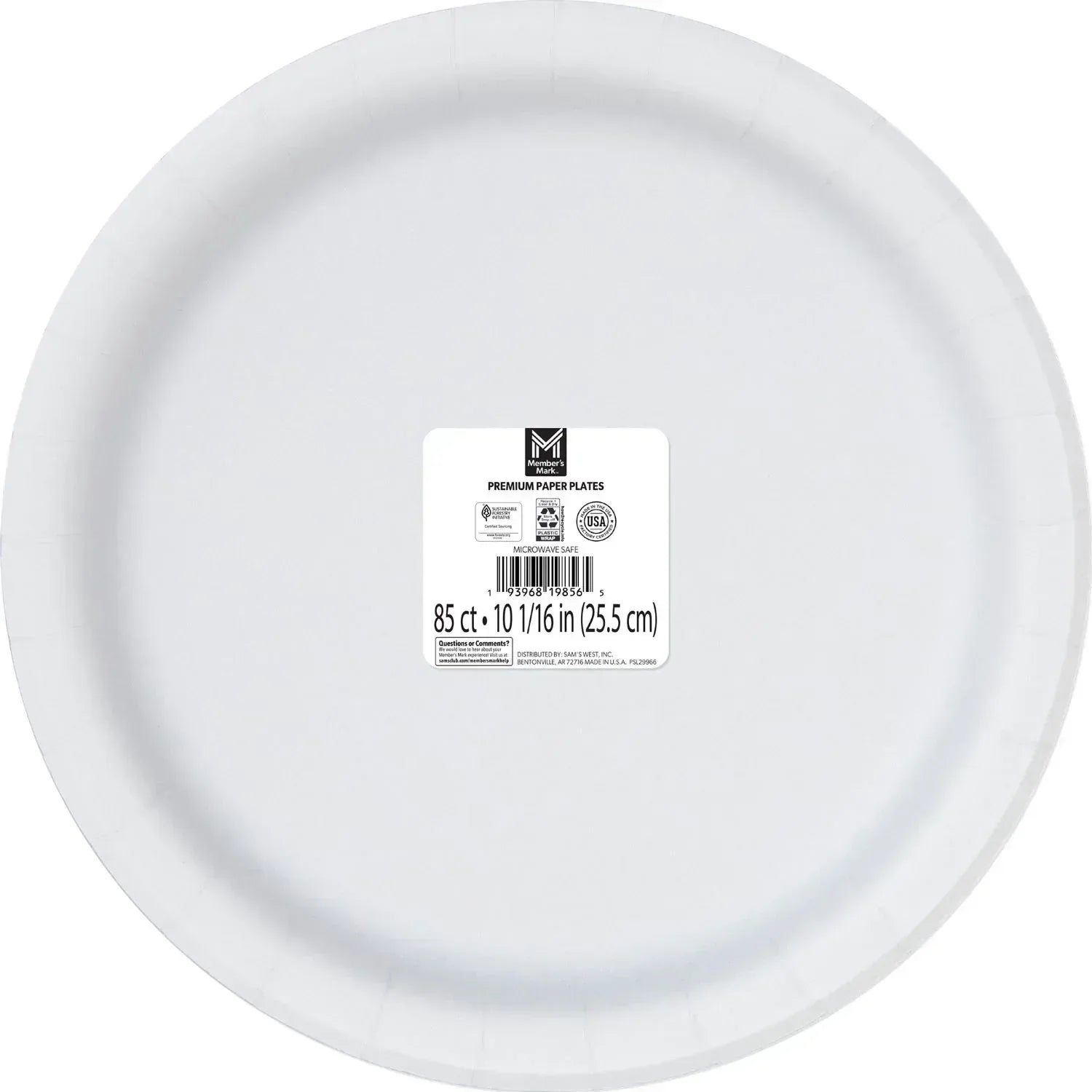 Member's Mark Holiday Paper Plates, 10", 85 ct.
