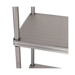 Member’s Mark Home 4-Tier Steel Shelving with Shelf Liners, 36" W x 14" D x 56.5" H