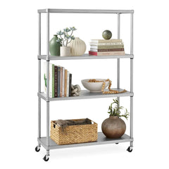 Member’s Mark Home 4-Tier Steel Shelving with Shelf Liners, 36" W x 14" D x 56.5" H