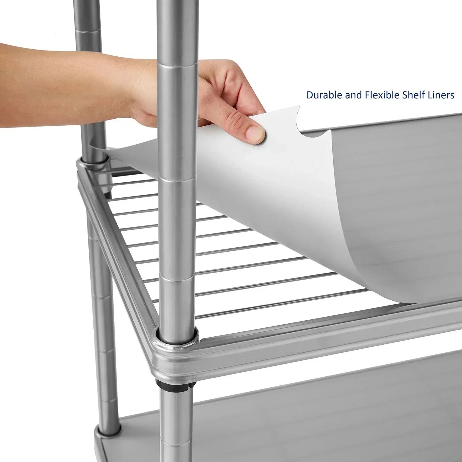 Member’s Mark Home 4-Tier Steel Shelving with Shelf Liners, 36" W x 14" D x 56.5" H