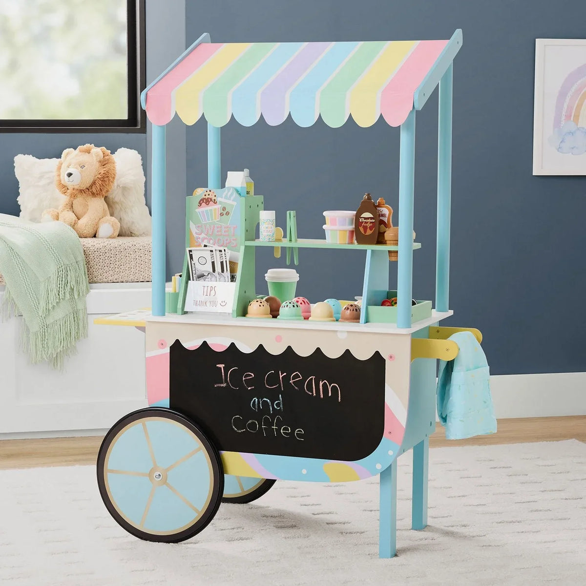 Member's Mark Ice Cream Cart Playset - USA MEGA SHOP