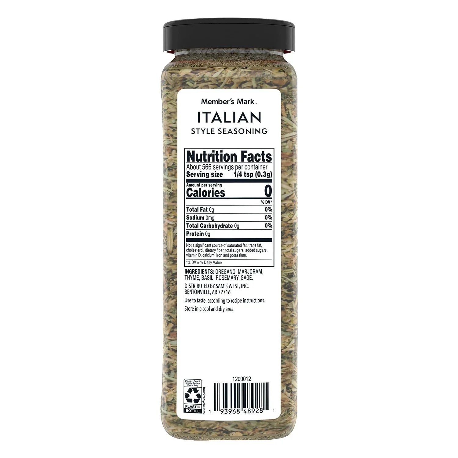 Member’s Mark Italian Seasoning, 6 oz. - USA MEGA SHOP