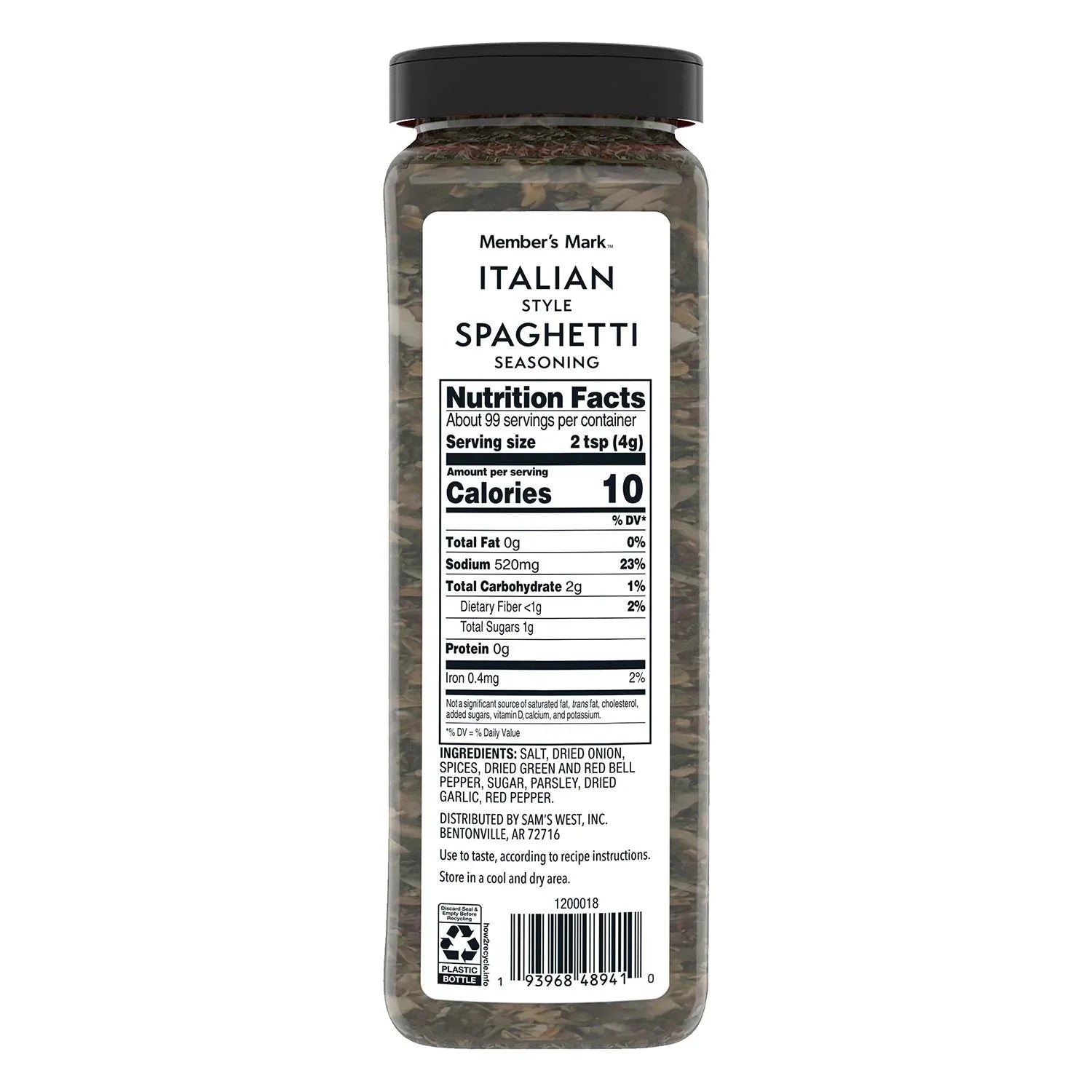 Member’s Mark Italian Spaghetti Seasoning, 14 oz. - USA MEGA SHOP