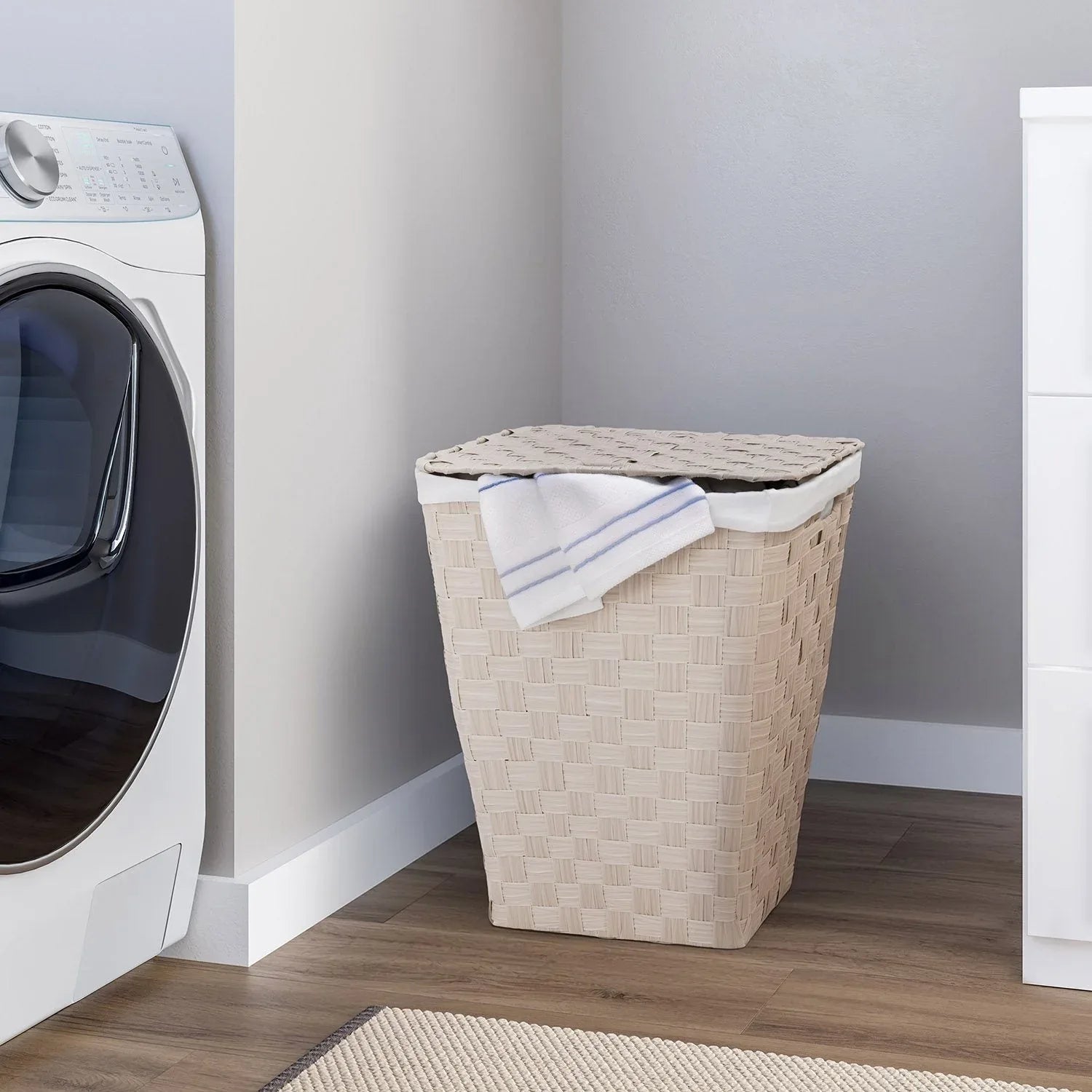 Member's Mark Laundry Hamper, 19.5â€ W x 14.5â€ D x 23.2" H - USA MEGA SHOP
