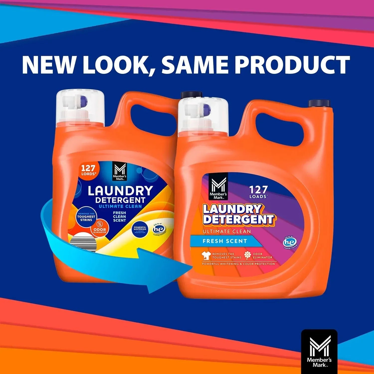 Member's Mark Liquid Laundry Detergent, Ultimate Clean Fresh Scent, 127 loads, 196 fl.