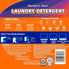 Member's Mark Liquid Laundry Detergent, Ultimate Clean Fresh Scent, 127 loads, 196 fl.