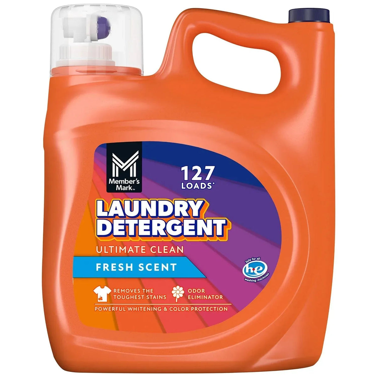 Member's Mark Liquid Laundry Detergent, Ultimate Clean Fresh Scent, 127 loads, 196 fl.