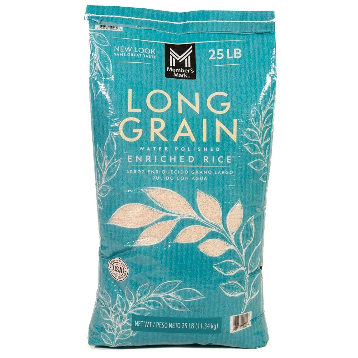 Member's Mark Long Grain White Rice, 25 lbs. - USA MEGA SHOP