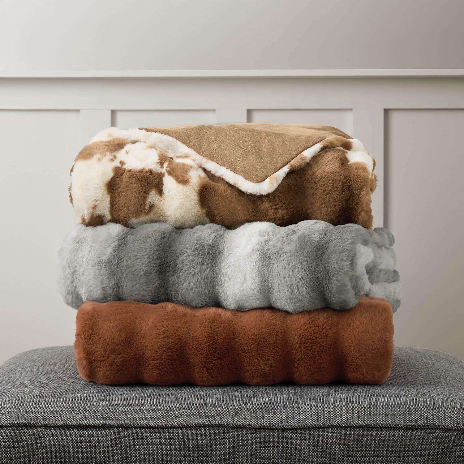 Member's Mark Luxury Faux Fur Throw, 60"x70"