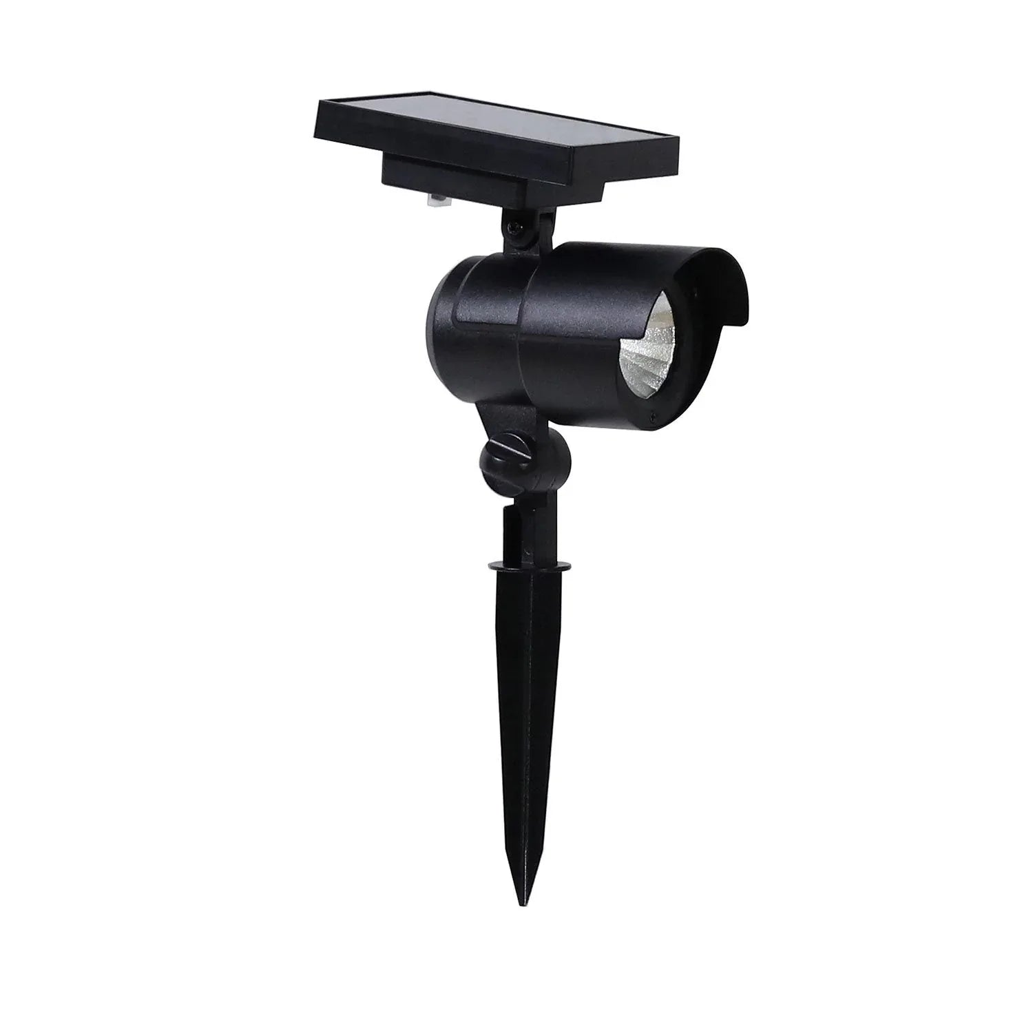 Member's Mark Matte Black LED Solar Spot Lights, 2-pack - USA MEGA SHOP